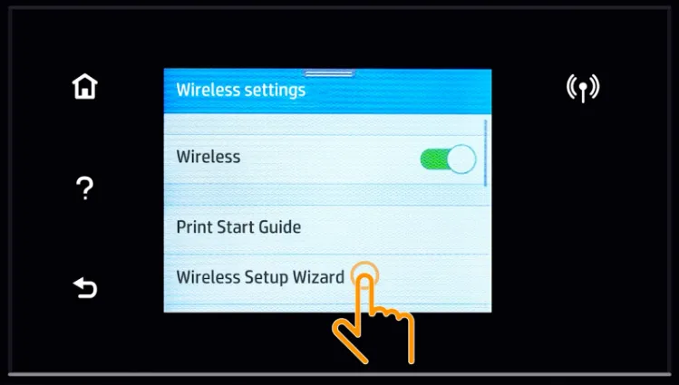 Wireless Setup Wizard