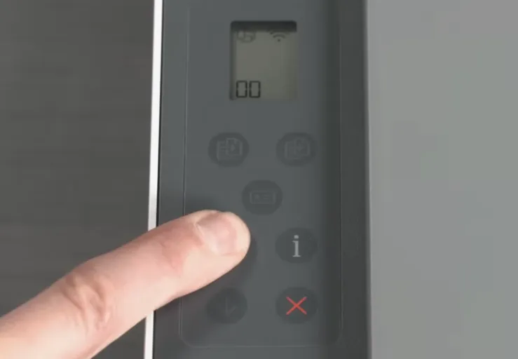 Press Wireless button